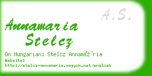 annamaria stelcz business card